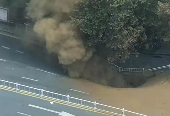 建筑加固｜杭州建國北路出現(xiàn)塌陷 小區(qū)傾斜